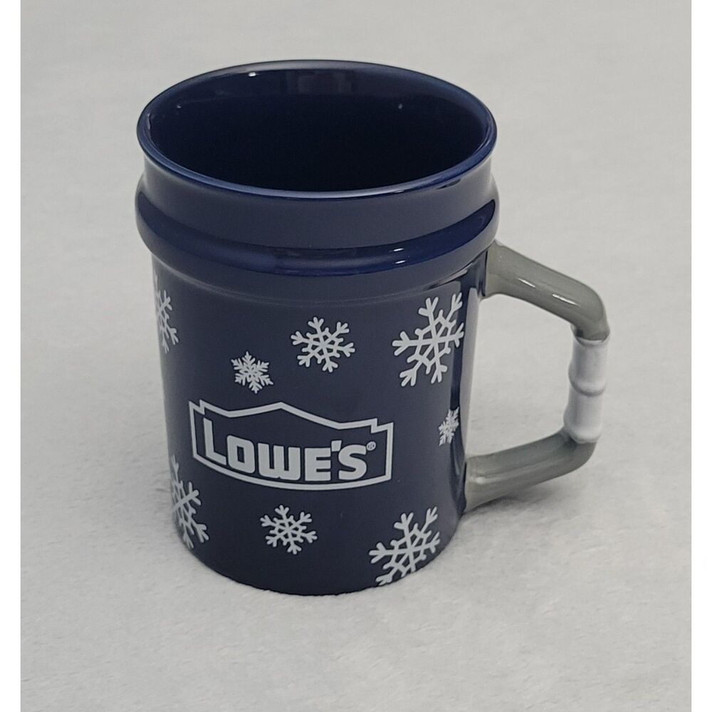 Lowes‎ 5-Gallon Bucket Design Coffee Mug Christmas Holiday Promotion 2025 BL New